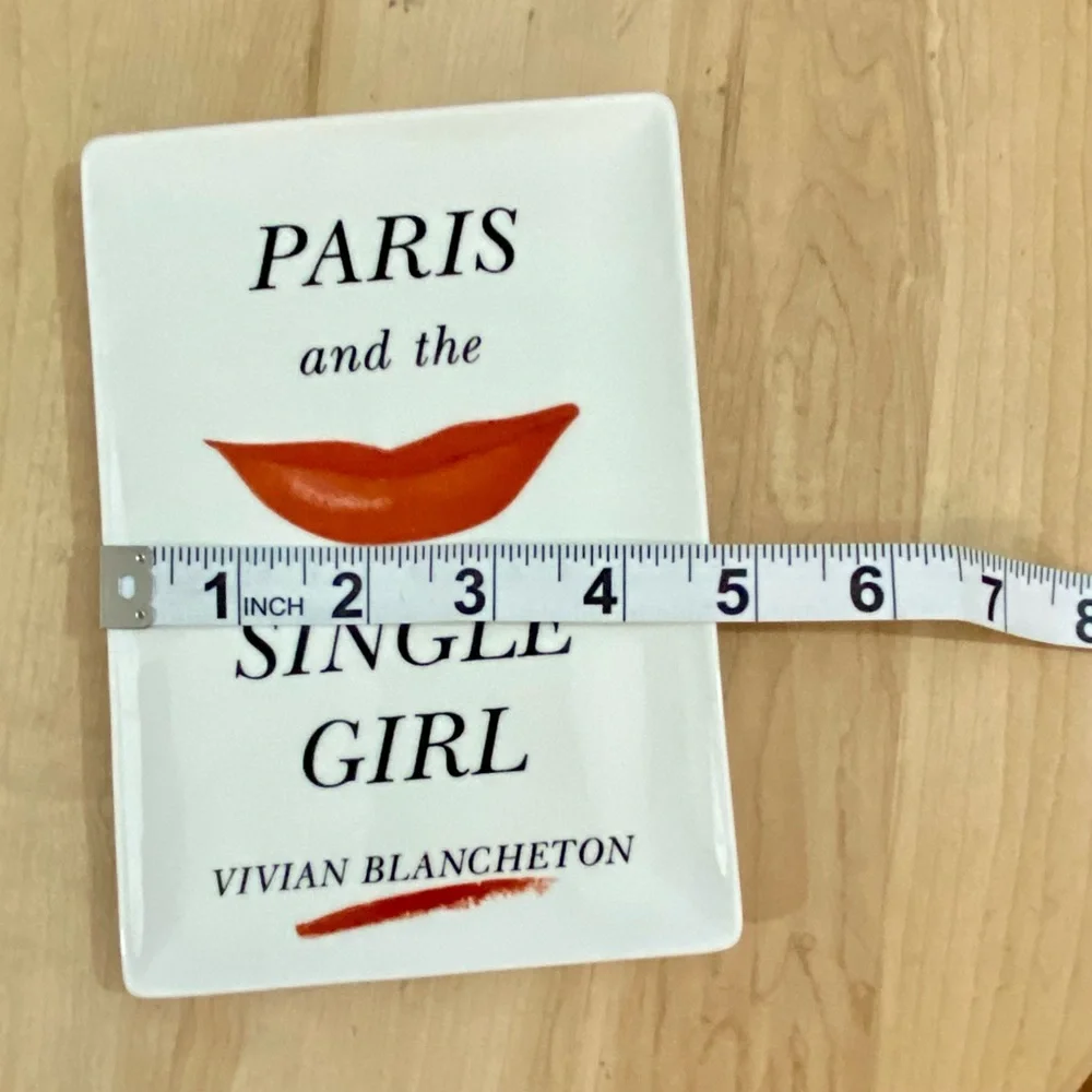 LENOX Kate Spade Tray Paris and The Single Girl‎ A Way With Words Collection
